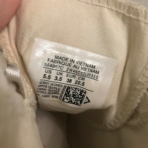 PatBo x converse hi tops - Picture 8 of 8